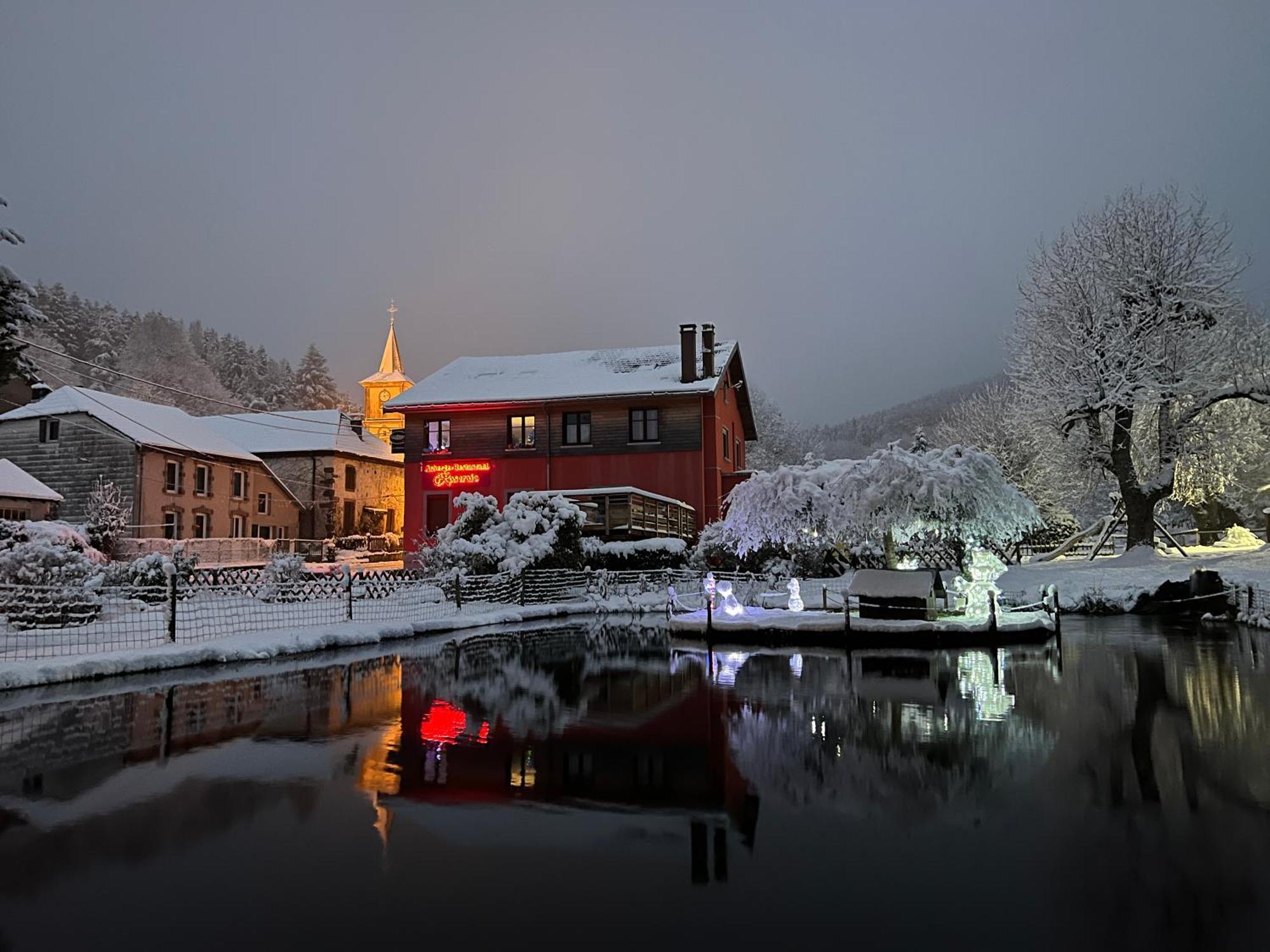 Auberge Restaurant La Roseraie Grandrupt Esterno foto
