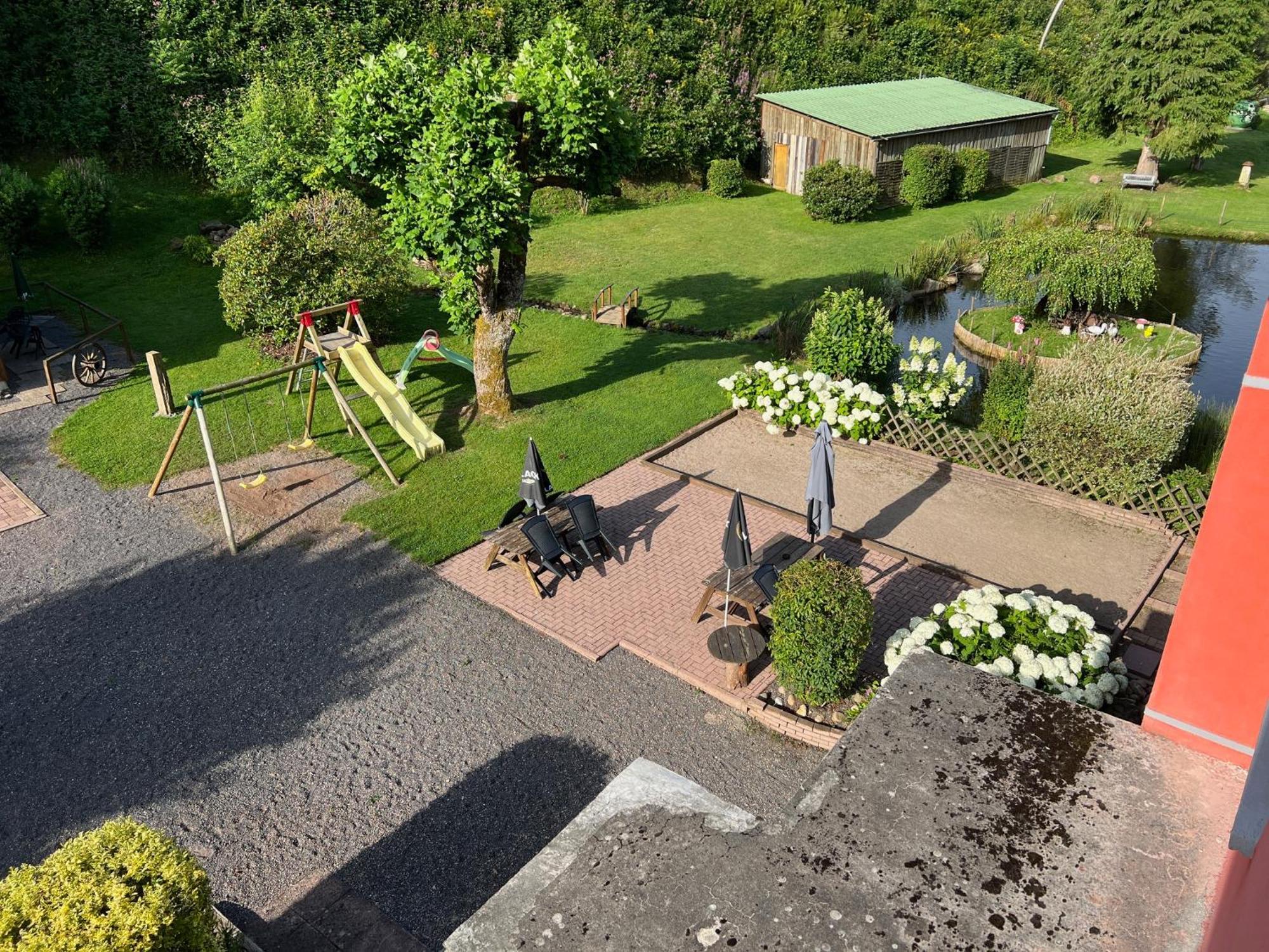Auberge Restaurant La Roseraie Grandrupt Esterno foto
