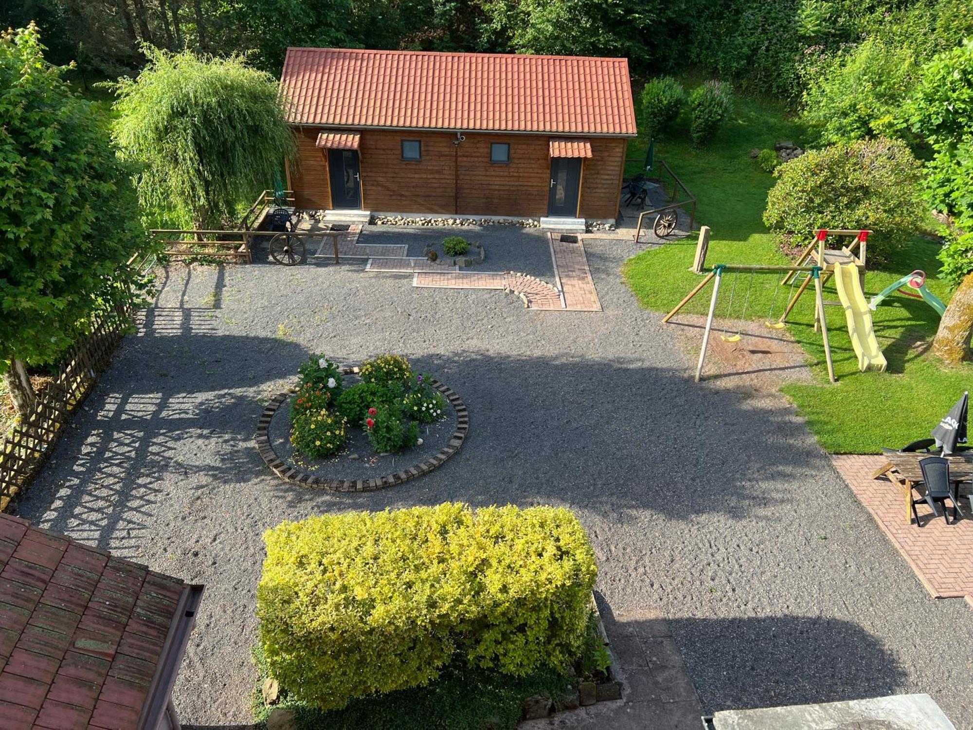Auberge Restaurant La Roseraie Grandrupt Esterno foto